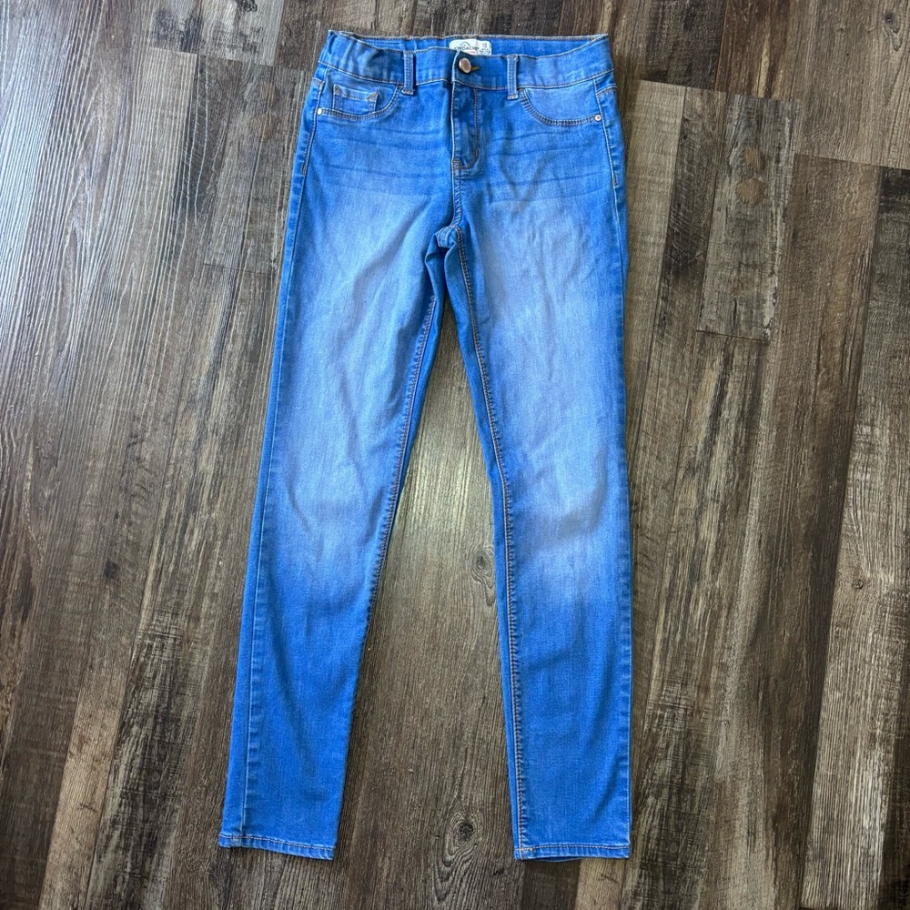 Jordache Women's Skinny Jeans in Vibrant Blue
